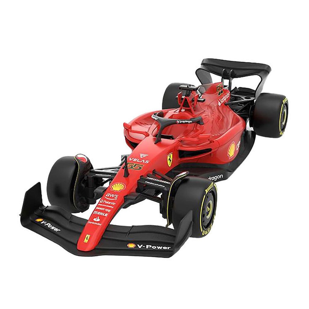 Rastar Fjernstyret Bil m. Lys - Ferrari F1-75 - 1:18