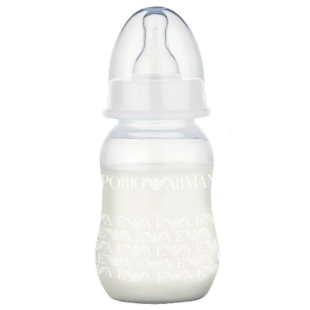 Emporio Armani Sutteflaske - Plast/Silikone - 130 ml - Hvid