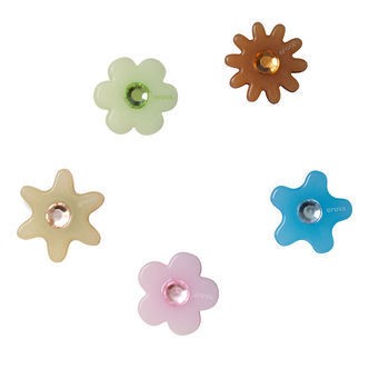 Crocs Vedhæng - Enlighten Flower - 5-pak