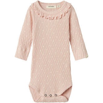 Lil' Atelier Body l/æ - Rib - NbfFiducia - Peach Whip