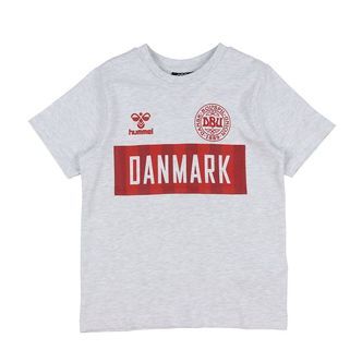 Hummel T-shirt - DBU - hmlHooray - Gråmeleret