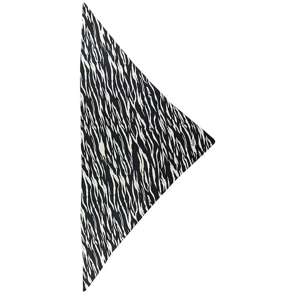 Lala Berlin Tørklæde - 162x85 - Triangel M - Black Tiger