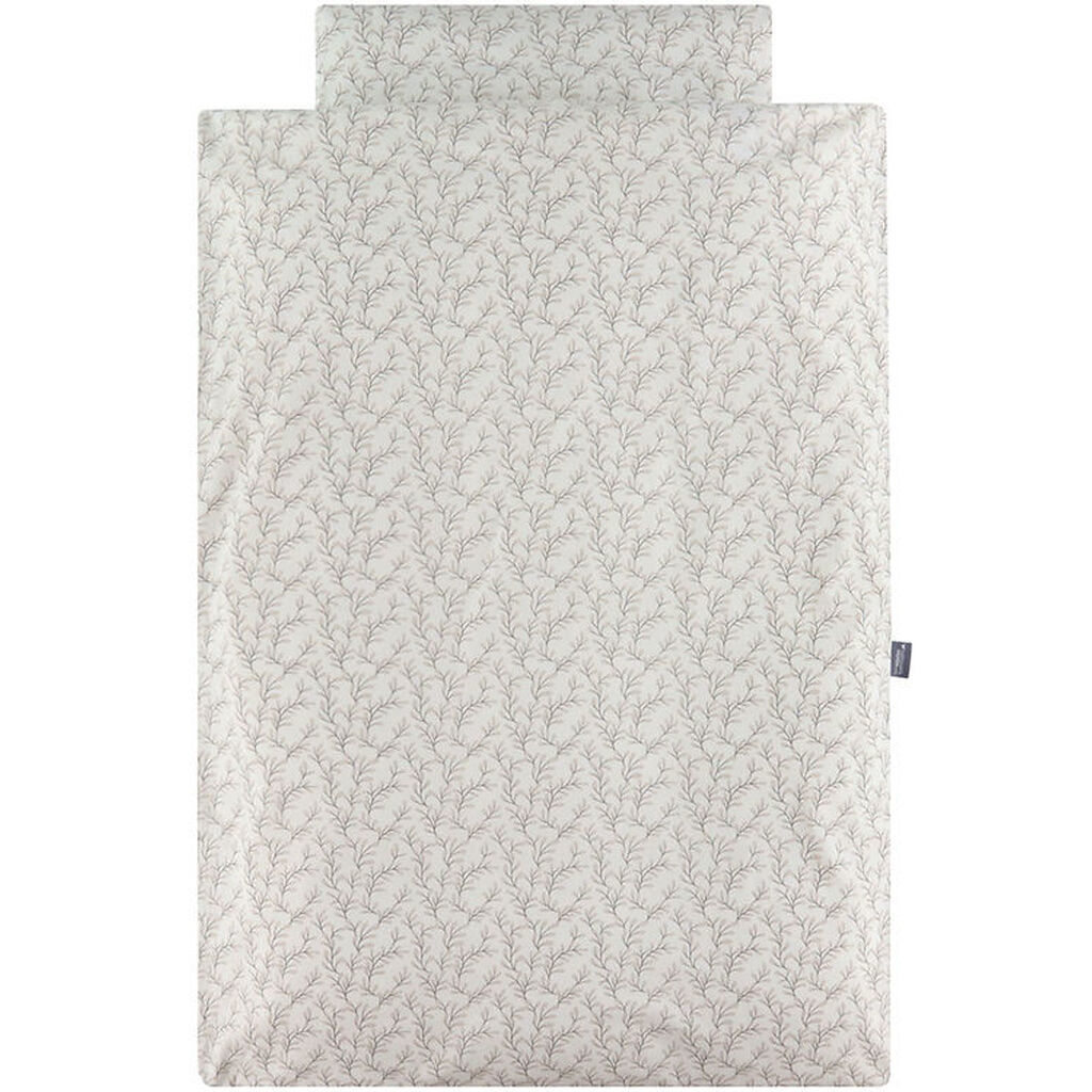 Nørgaard Madsens Sengetøj - Junior - Hvid m. Naturfarvede Grene