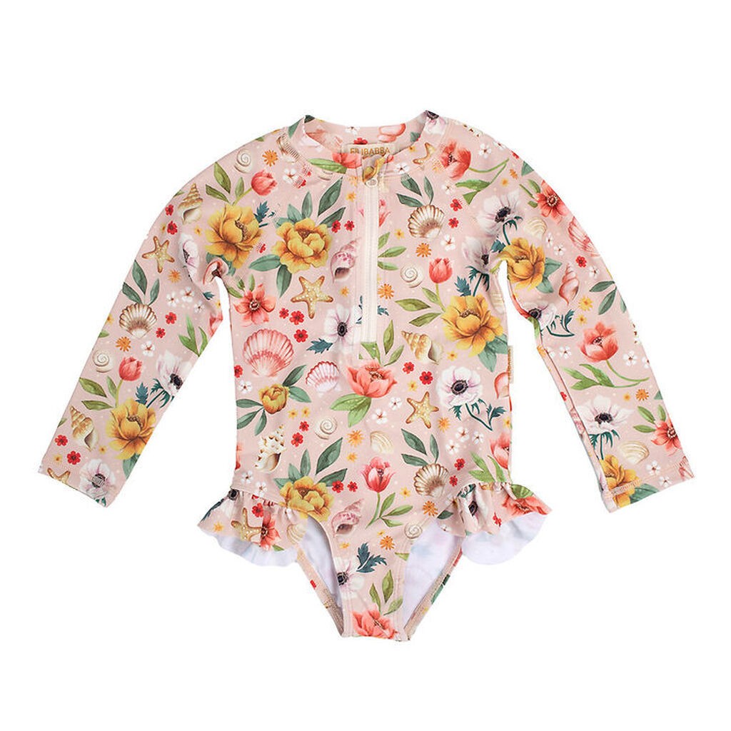 Filibabba Badedragt - Vilje - UV50+ - Ocean Blossom