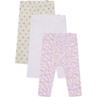 Hust and Claire Leggings - Liva - 3-pak - Wheat Melange