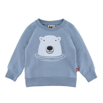 DYR-Cph Sweatshirt - Dyrbellow - Blue Grey Ny Isbjørn