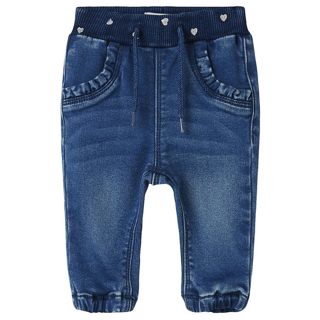 Name It Jeans - Fleece - NbfRose - Medium Blue Denim
