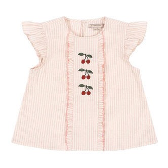 Konges Sløjd Top - Ellie - Peony Stripe