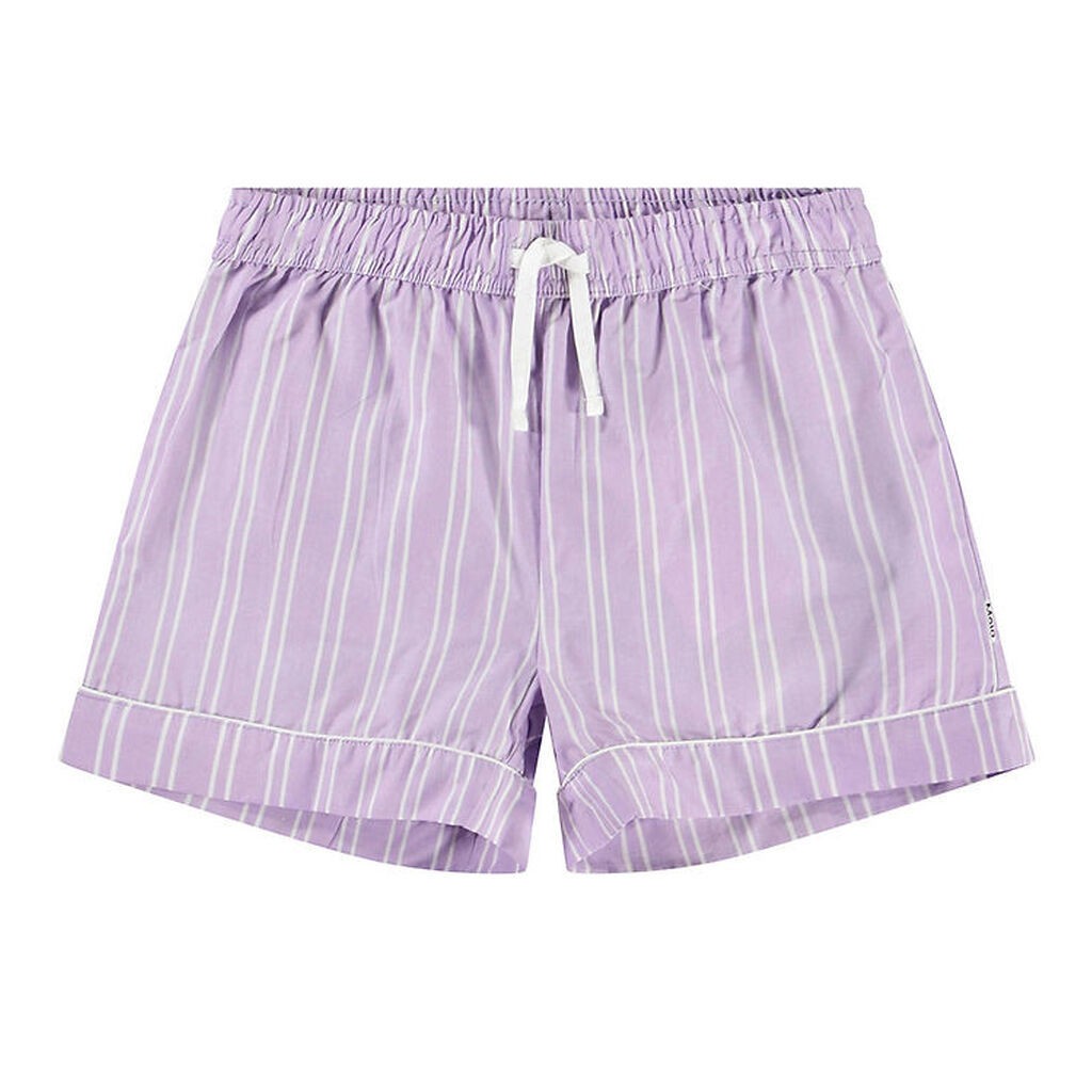 Molo Shorts - Aja - Purple Rail Stripe
