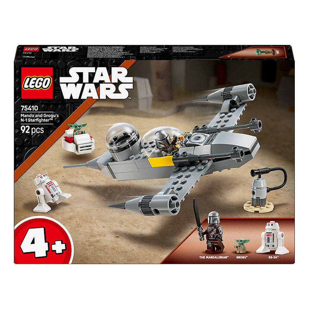 LEGOÂ® Star Wars - Mando og Grogus N-1-stjerne... 75410 - 92 Dele