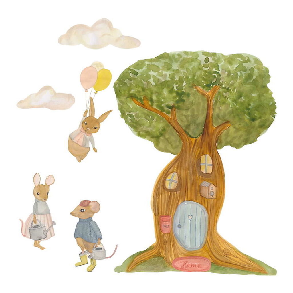 Thats Mine Wallstickers - The Secret treehouse - Multi
