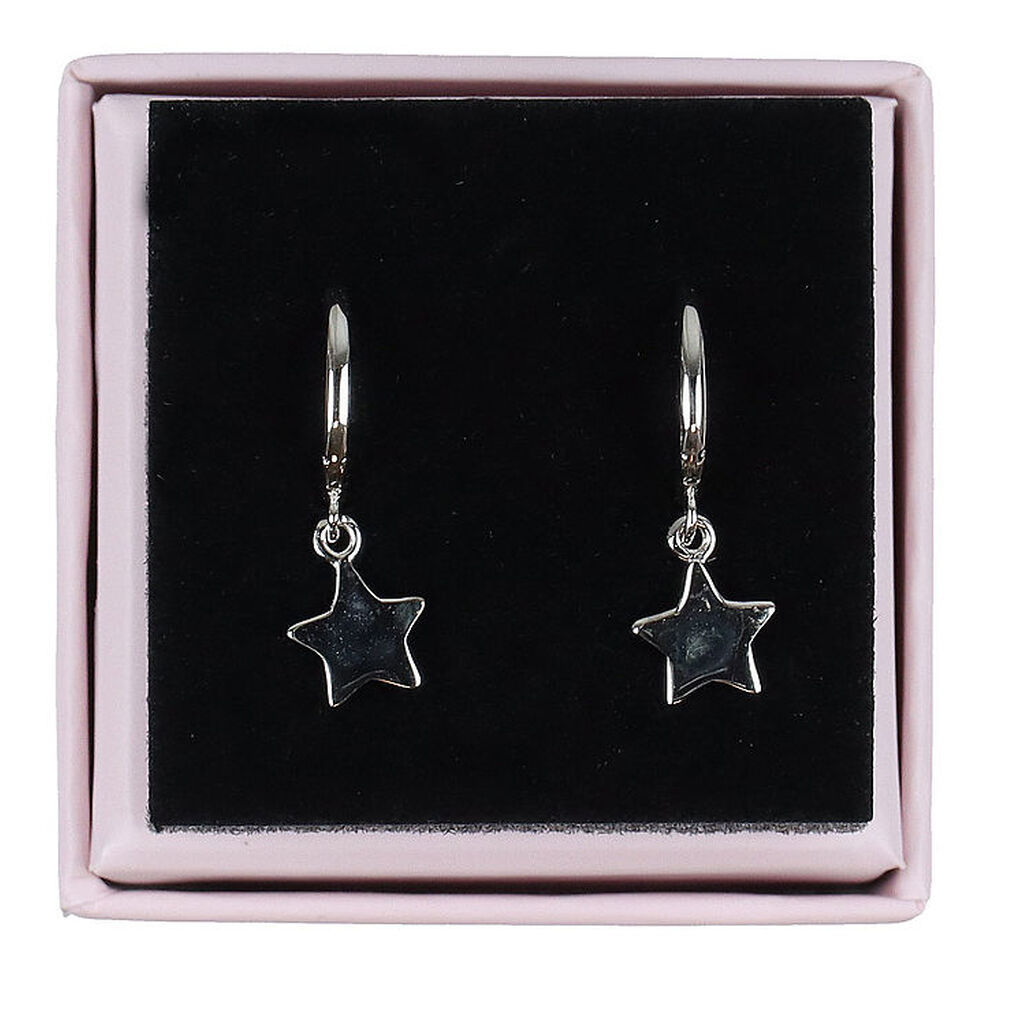 MillaVanilla Øreringe - Stjerner - Sølv
