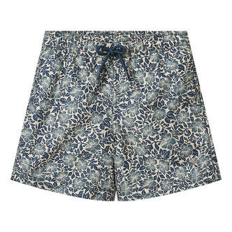 Wheat Badeshorts - Hansi - Blue Hawaii Flowers