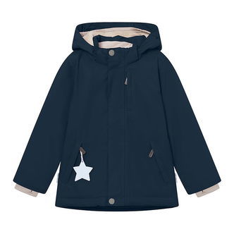 Mini A Ture Vinterjakke - MatAdyanko Fleece - Outer Space