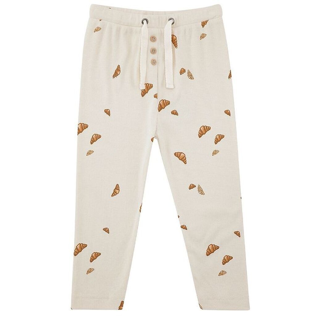 VACVAC Bukser - Nixe - Rib - Mini Croissant love