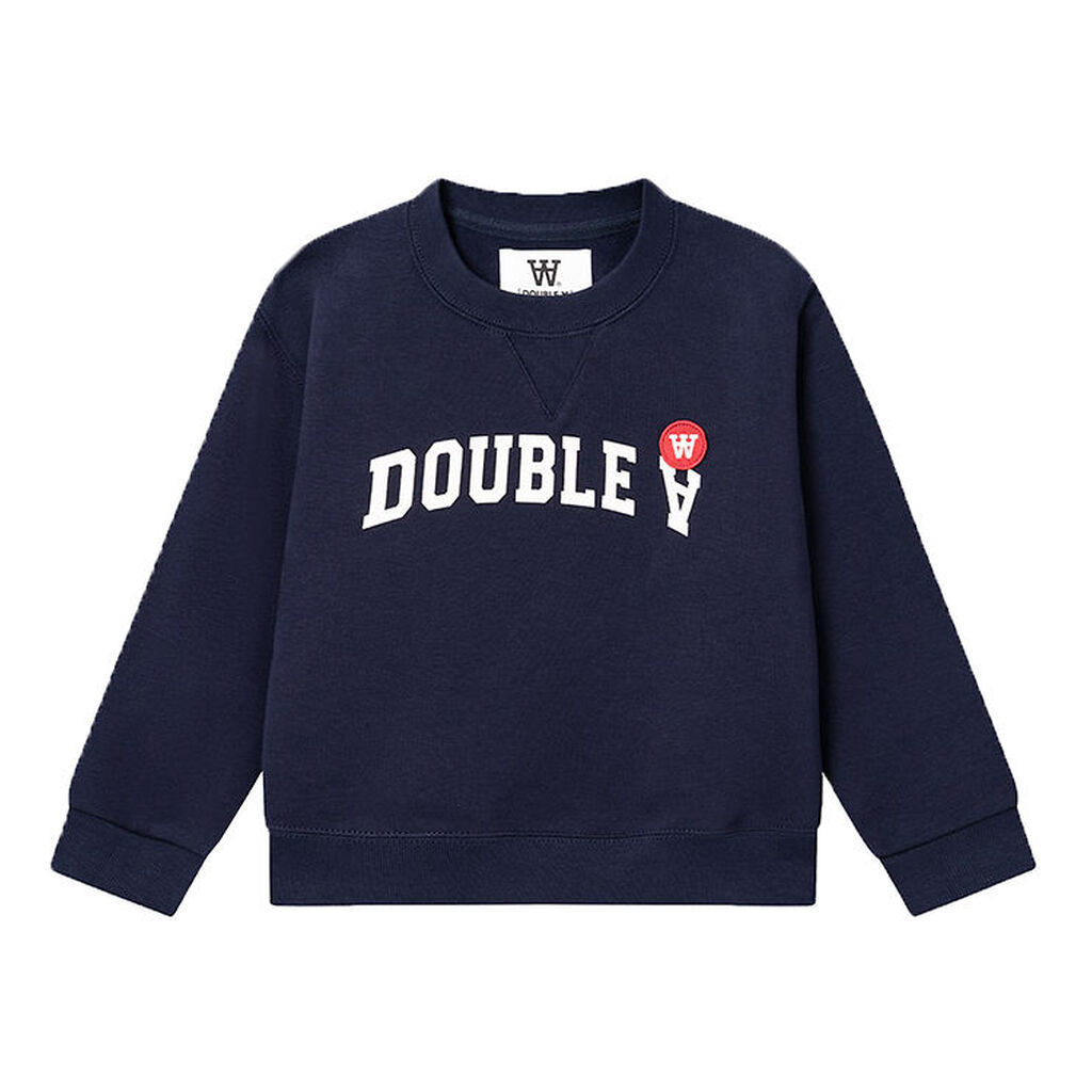 Wood Wood Sweatshirt - Rod - Navy
