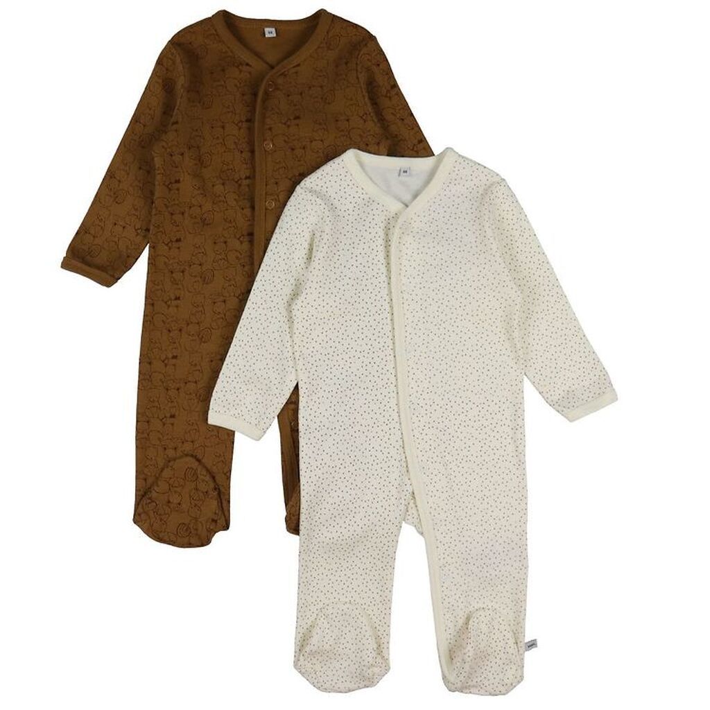 Pippi Baby Natdragter m/f - 2-pak - Tinsel
