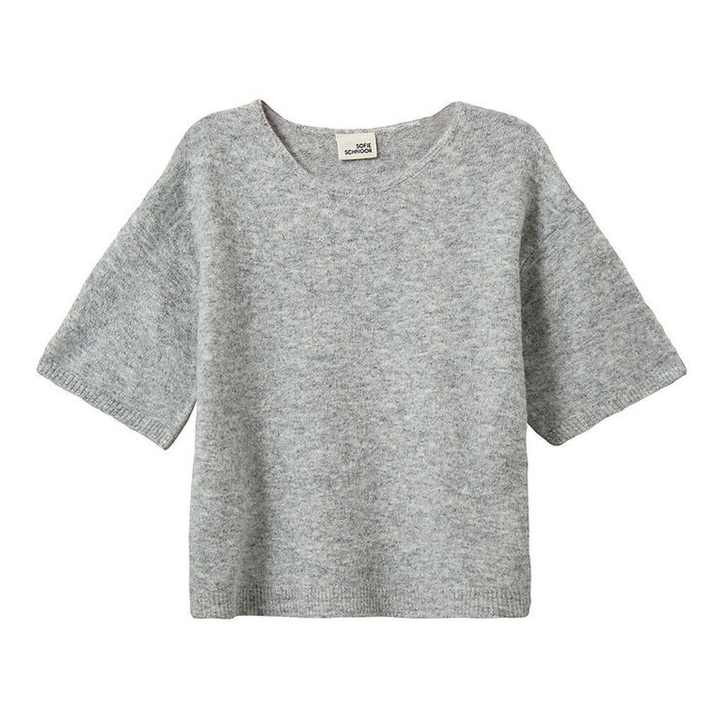 Sofie Schnoor T-shirt - Strik - Cerin - Grey Melange
