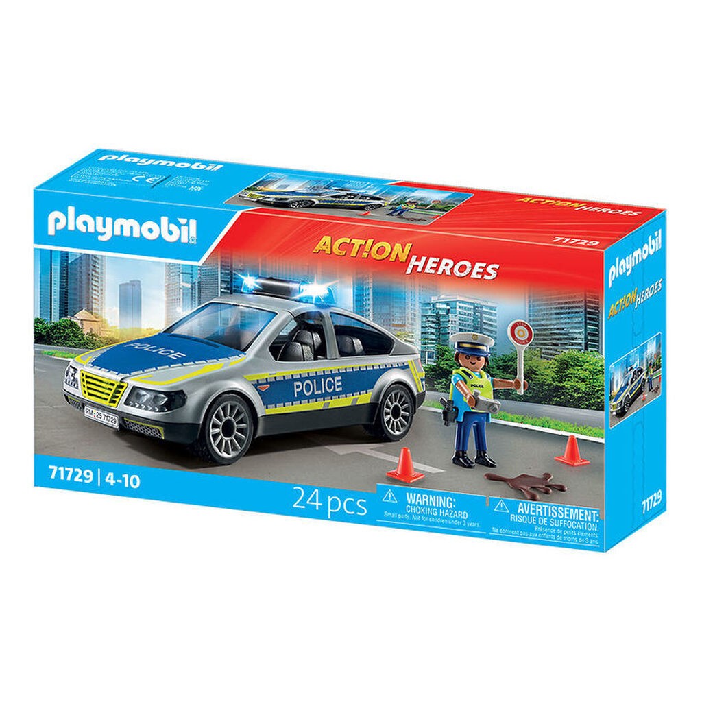 Playmobil Action Heroes - Politi... m. Lys/Lyd - 71729 - 24 Dele