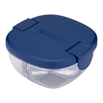 Yumbox Snack Bowl - 3 Rum - Navy Blue