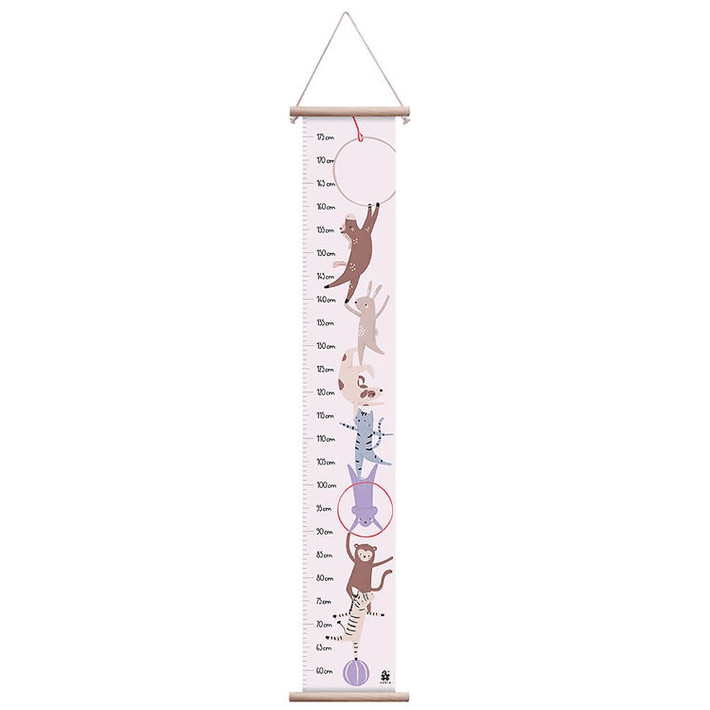 Sebra Vægdekoration - Højdemåler - Teeny Toes