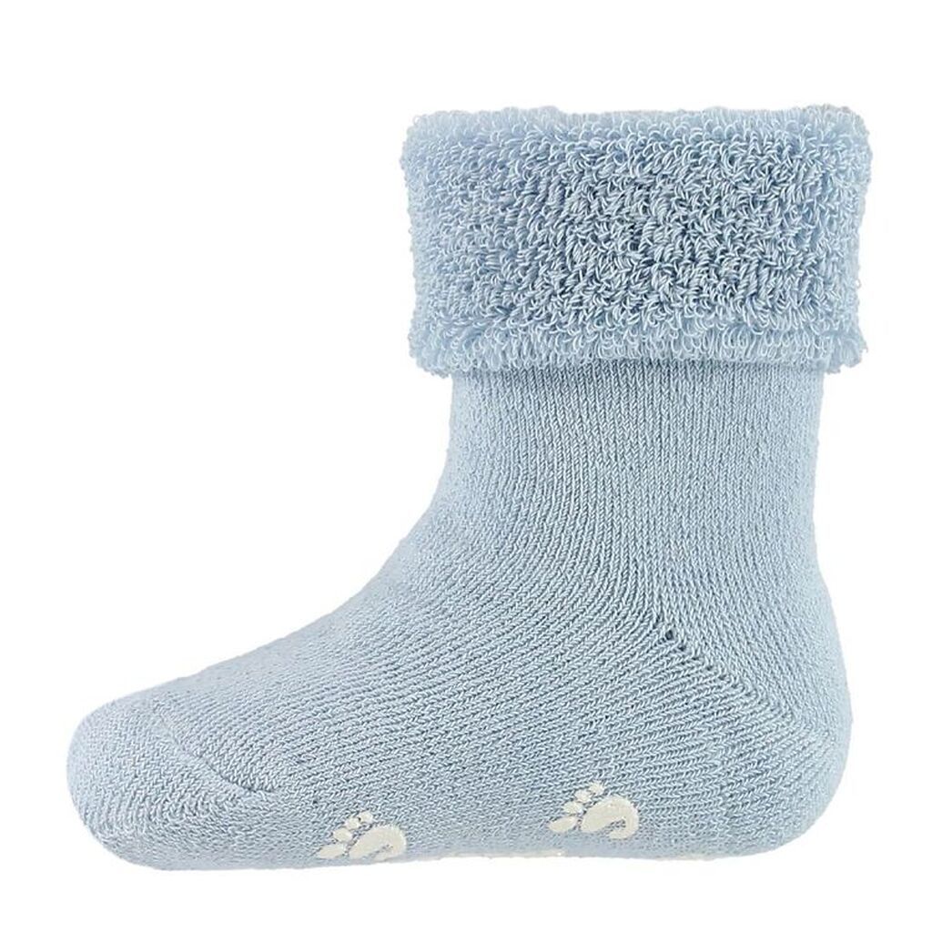 Fuzzies Skridsikre Strømper - Lyseblå