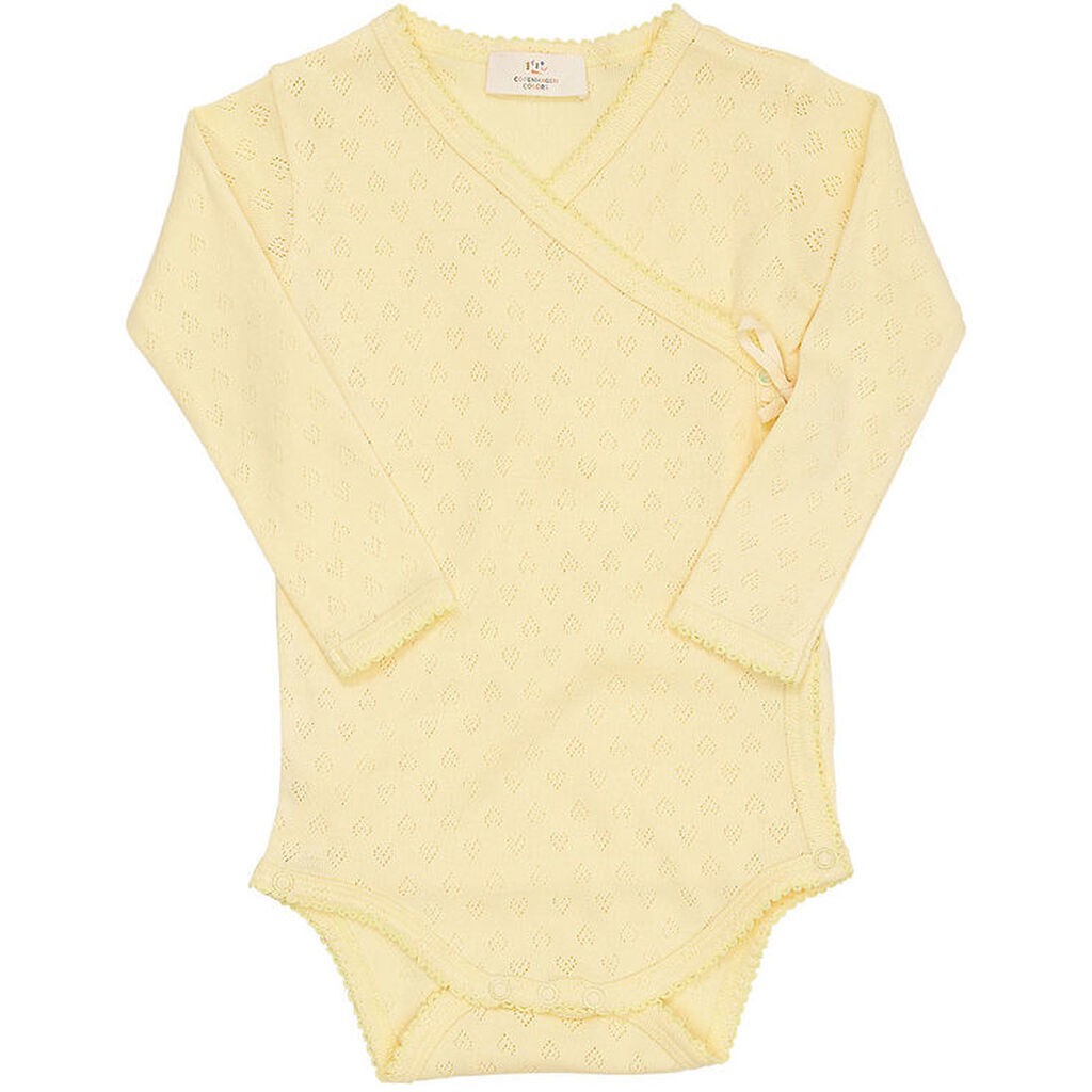 Copenhagen Colors Slå-om Body l/æ - Pale Yellow