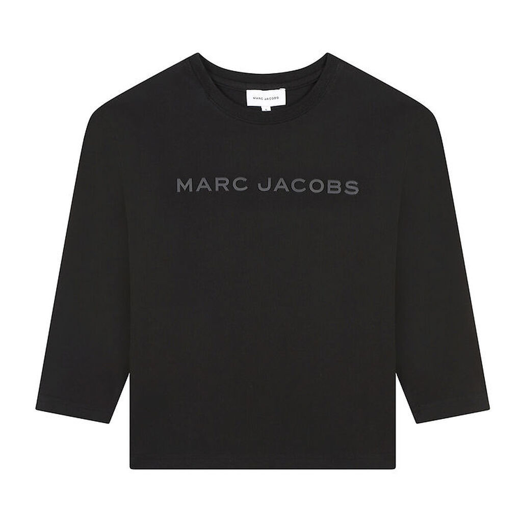 Little Marc Jacobs Bluse - Sort m. Logo