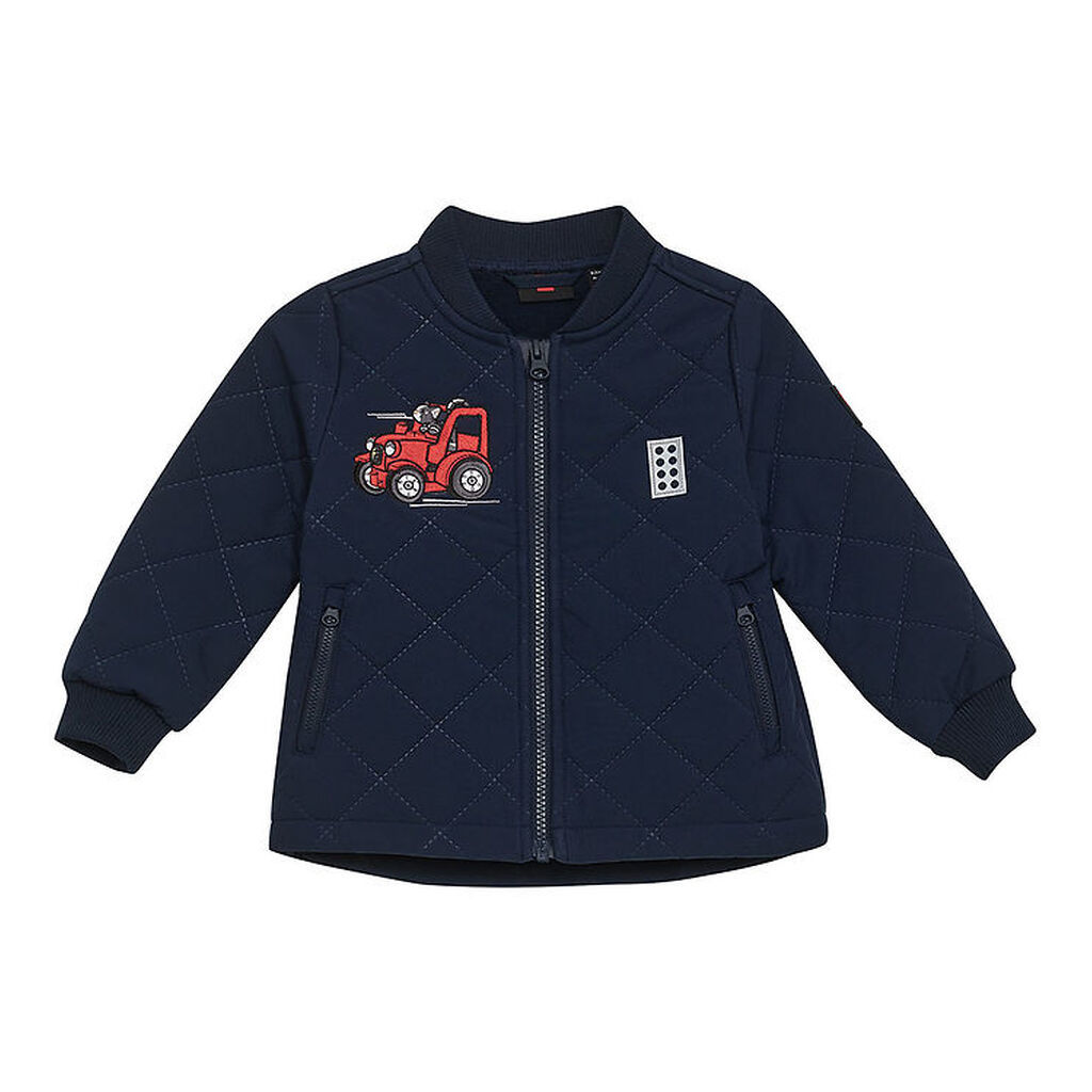 LEGOÂ® DUPLO Termojakke m. Fleece - LWJeri 200 - Dark Navy m. Tra