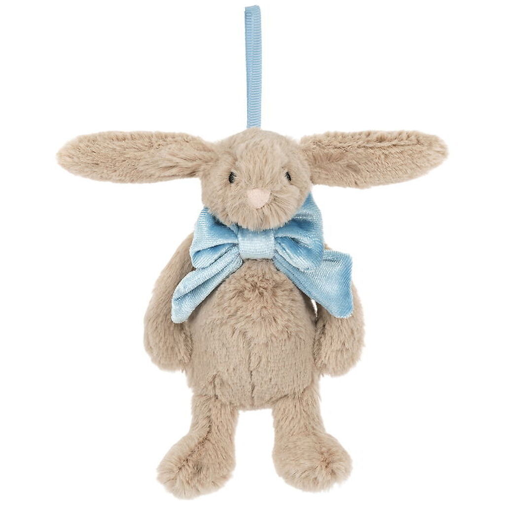 Jellycat Bamse - 13x6 cm - Bashful Beige Bunny Decoration
