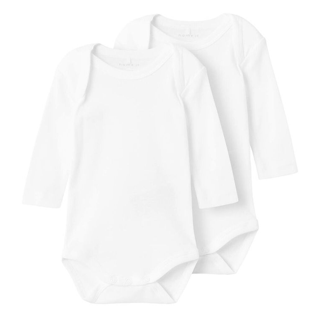 Name It Body l/æ - Noos - NbnBody - 2-pak - Bright White