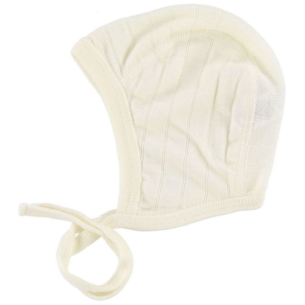 Joha Babyhjelm - Uld/Silke - Creme