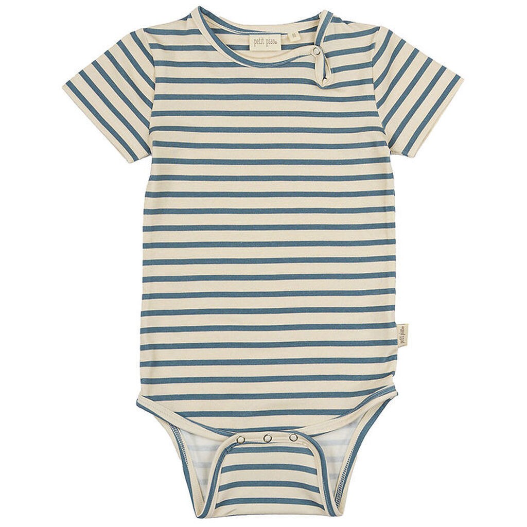 Petit Piao Body k/æ - Sum - Blue Mirage/Off White