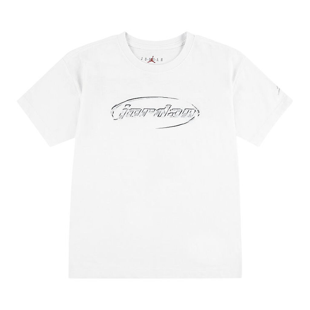Jordan T-shirt - Hvid m. Sølv
