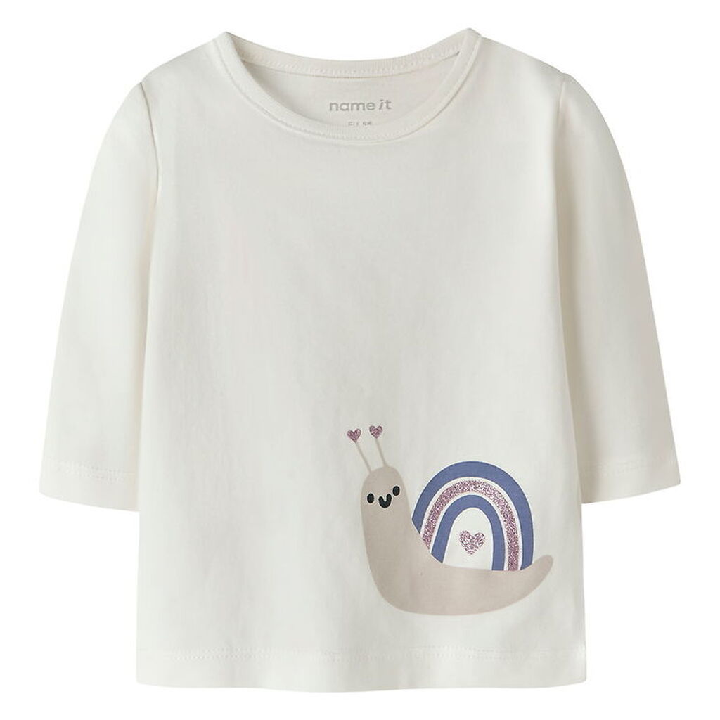 Name It Bluse - NbfVubie - Cloud Dancer/Snail