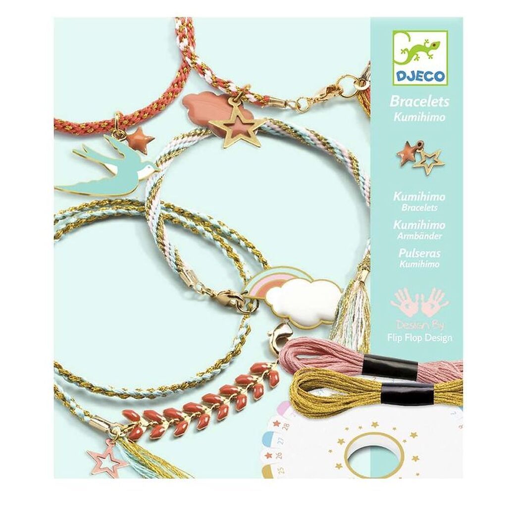 Djeco Kumihimo Armbånd - DIY
