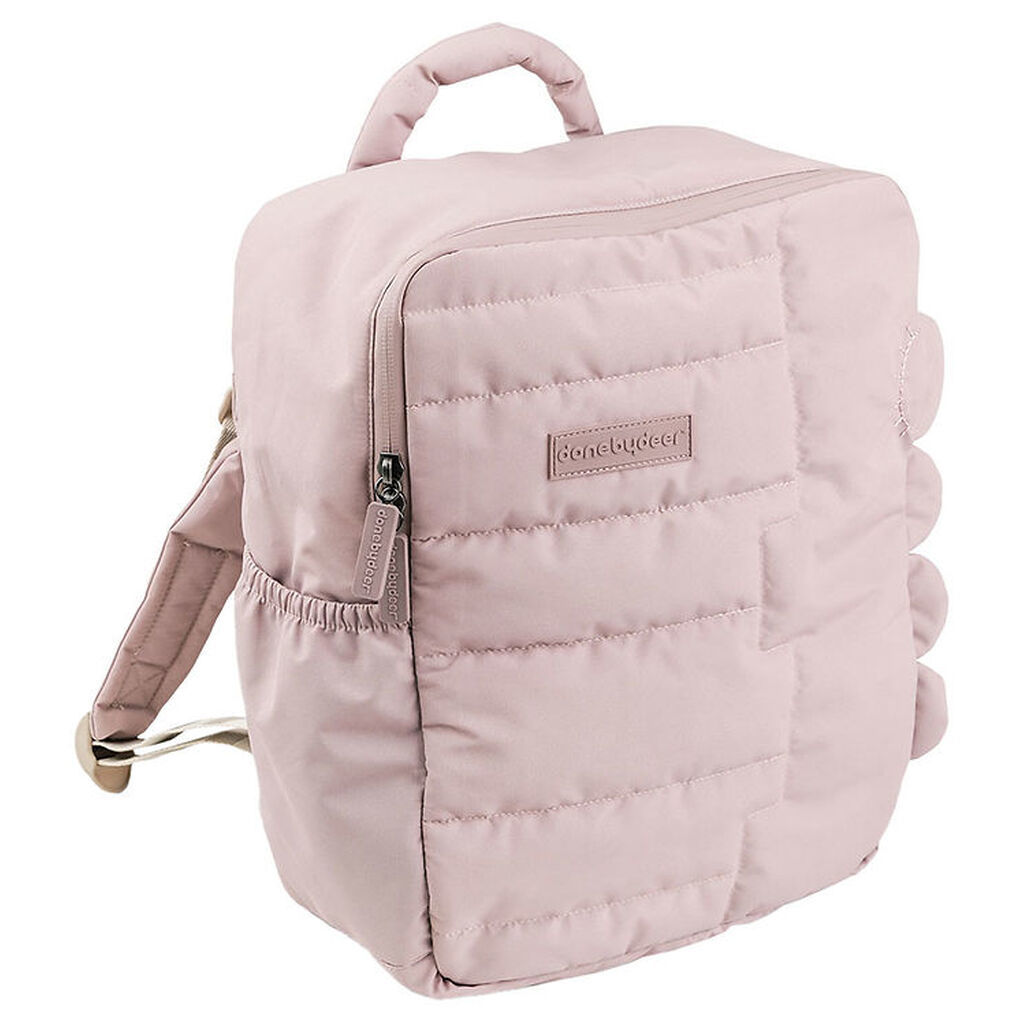 Done By Deer Rygsæk - Quilted - Croco Powder