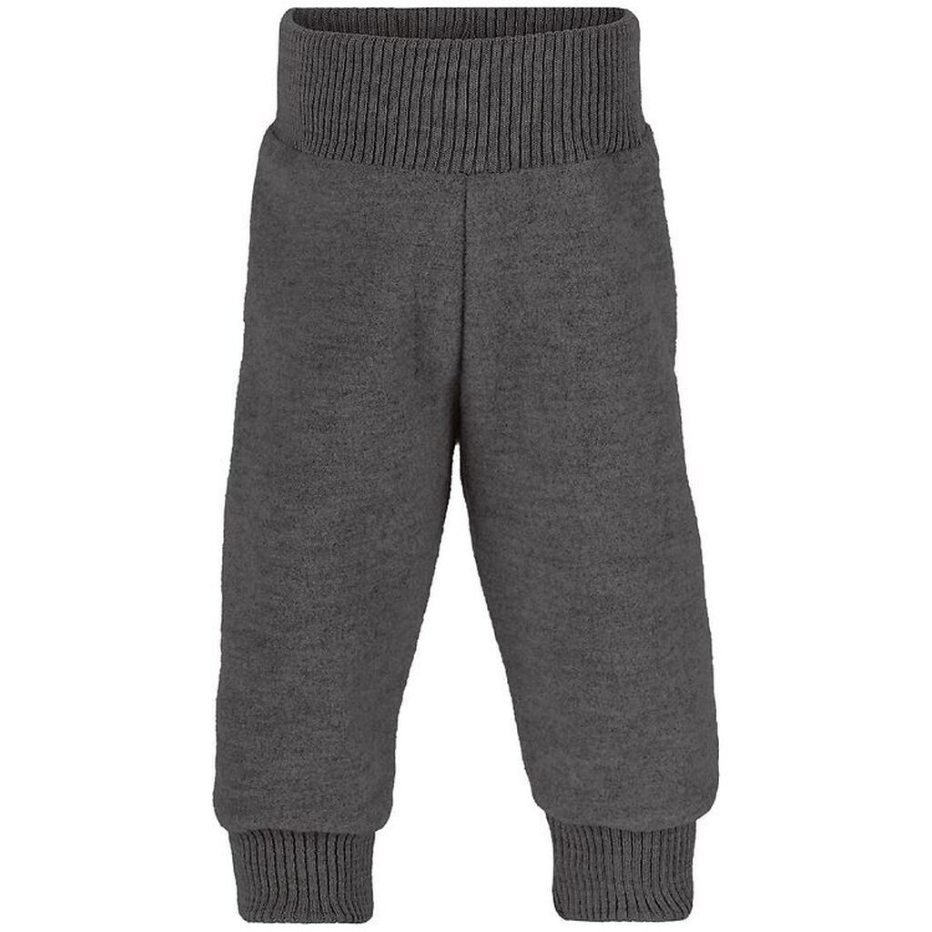 Engel Bukser - Uld - Lava Grey Melange