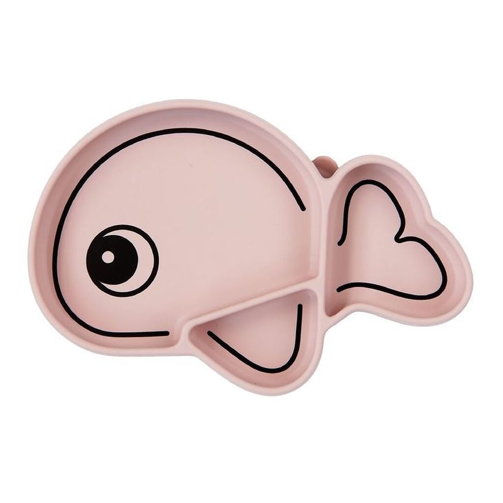 Done By Deer Skål - Silikone - Stick & Stay - Wally - Powder