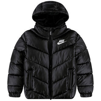 Nike Dynejakke - Puffer - Sort