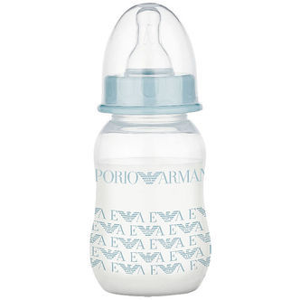 Emporio Armani Sutteflaske - Plast/Silikone - 130 ml - Lyseblå