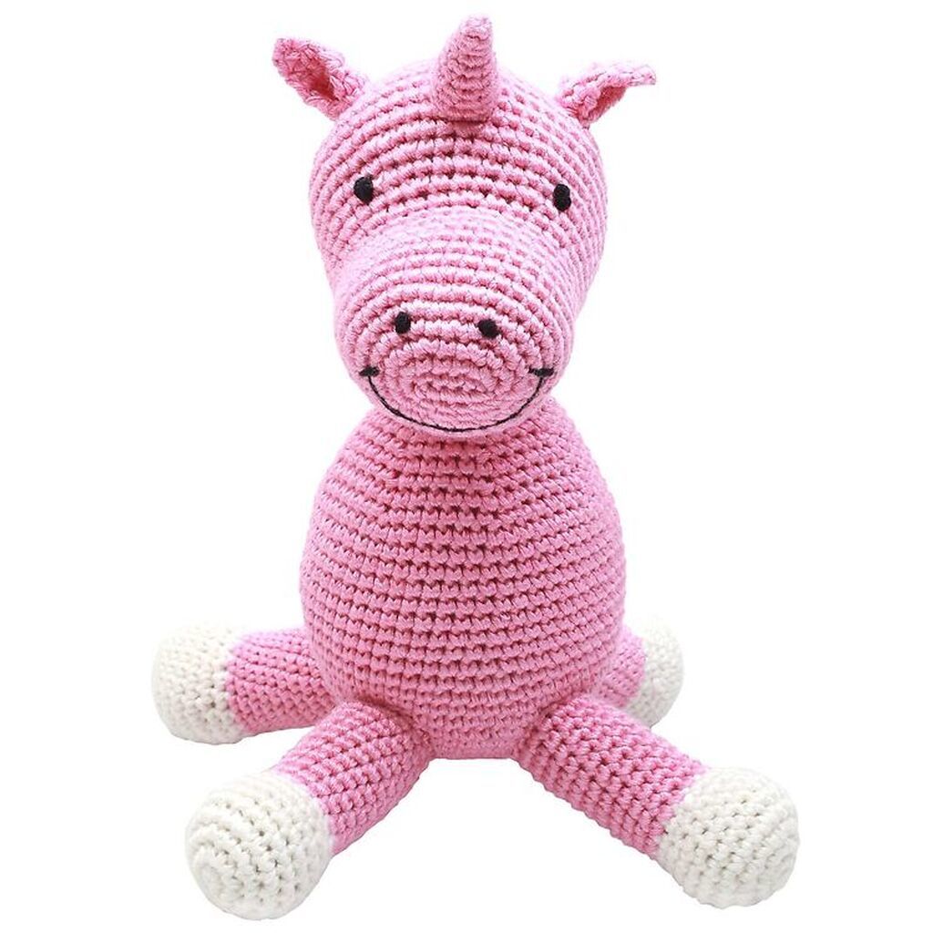 NatureZoo Bamse - Frøken Enhjørning - 18 cm - Pink