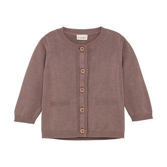 Fixoni Cardigan - Strik - Deep Taupe