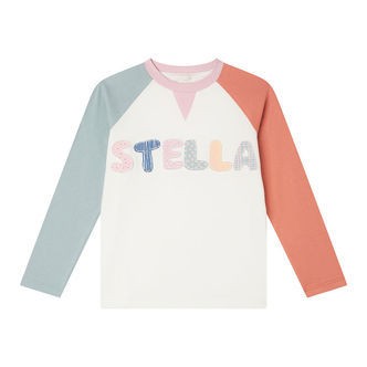 Stella McCartney Kids Bluse - Hvid m. Pastel