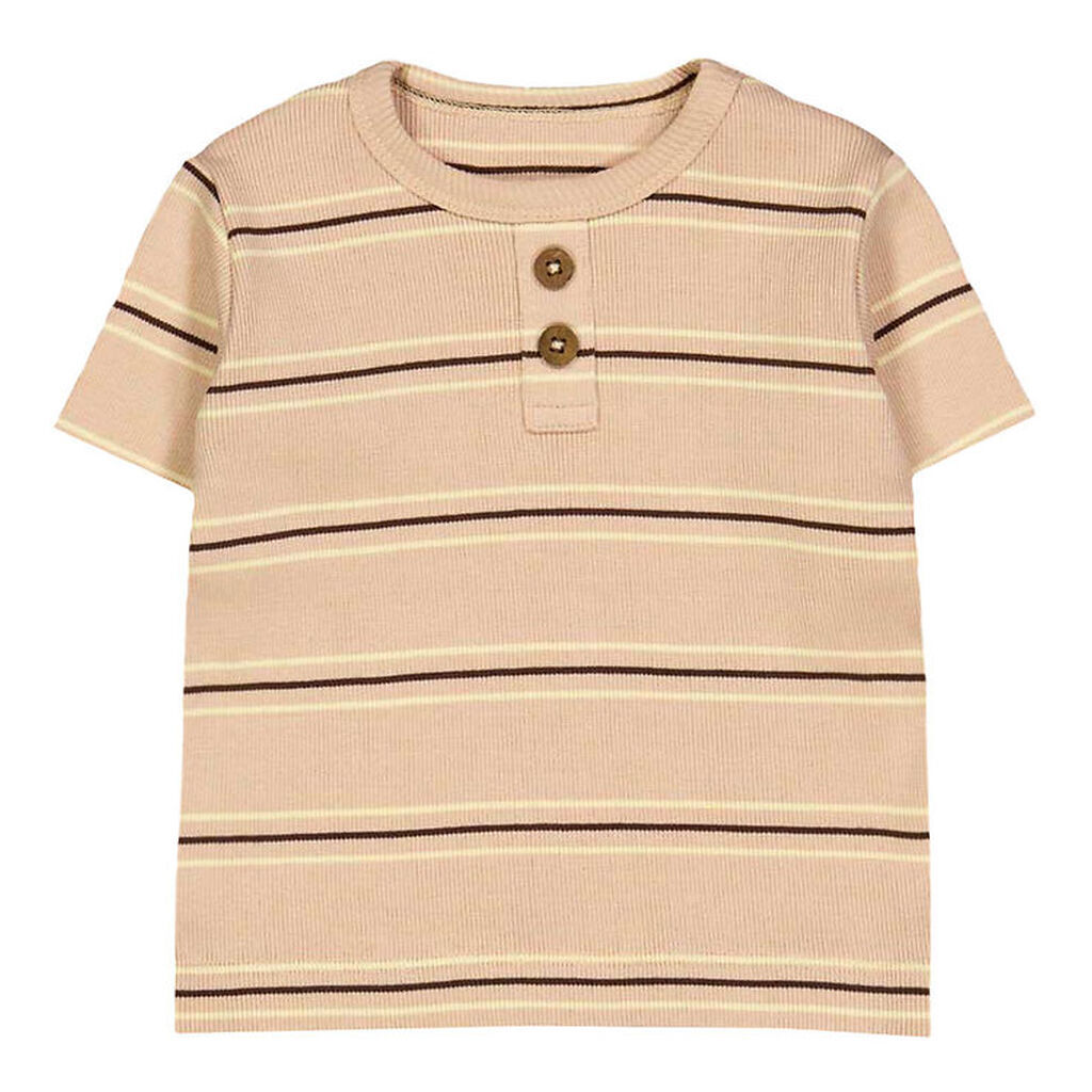 VACVAC T-shirt - Carly - Rib - French Frappé Stripes