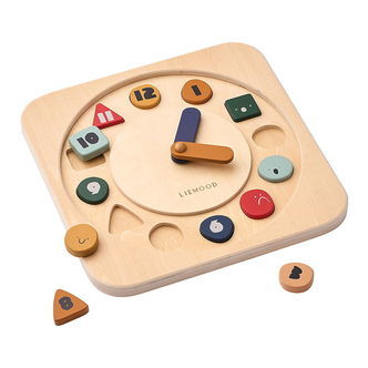 Liewood Aktivitetslegetøj - Karamo Moods & Time Activity Board