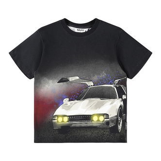 Molo T-shirt - Riley - Car White