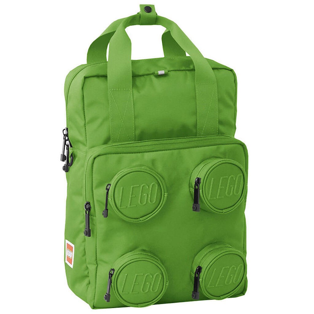 LEGOÂ® Skoletaske - Brick - 15 L - Bright Green