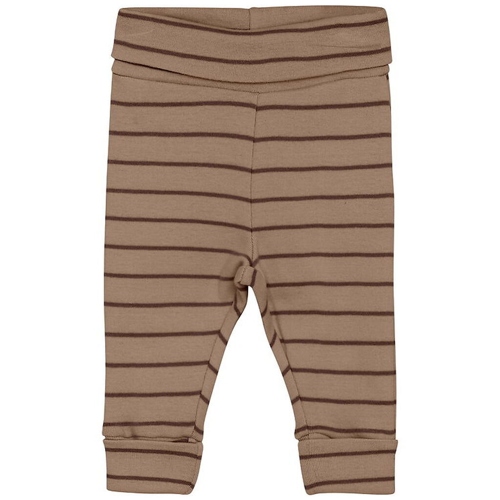 Fixoni Leggings - Mocha Meringue m. Striber