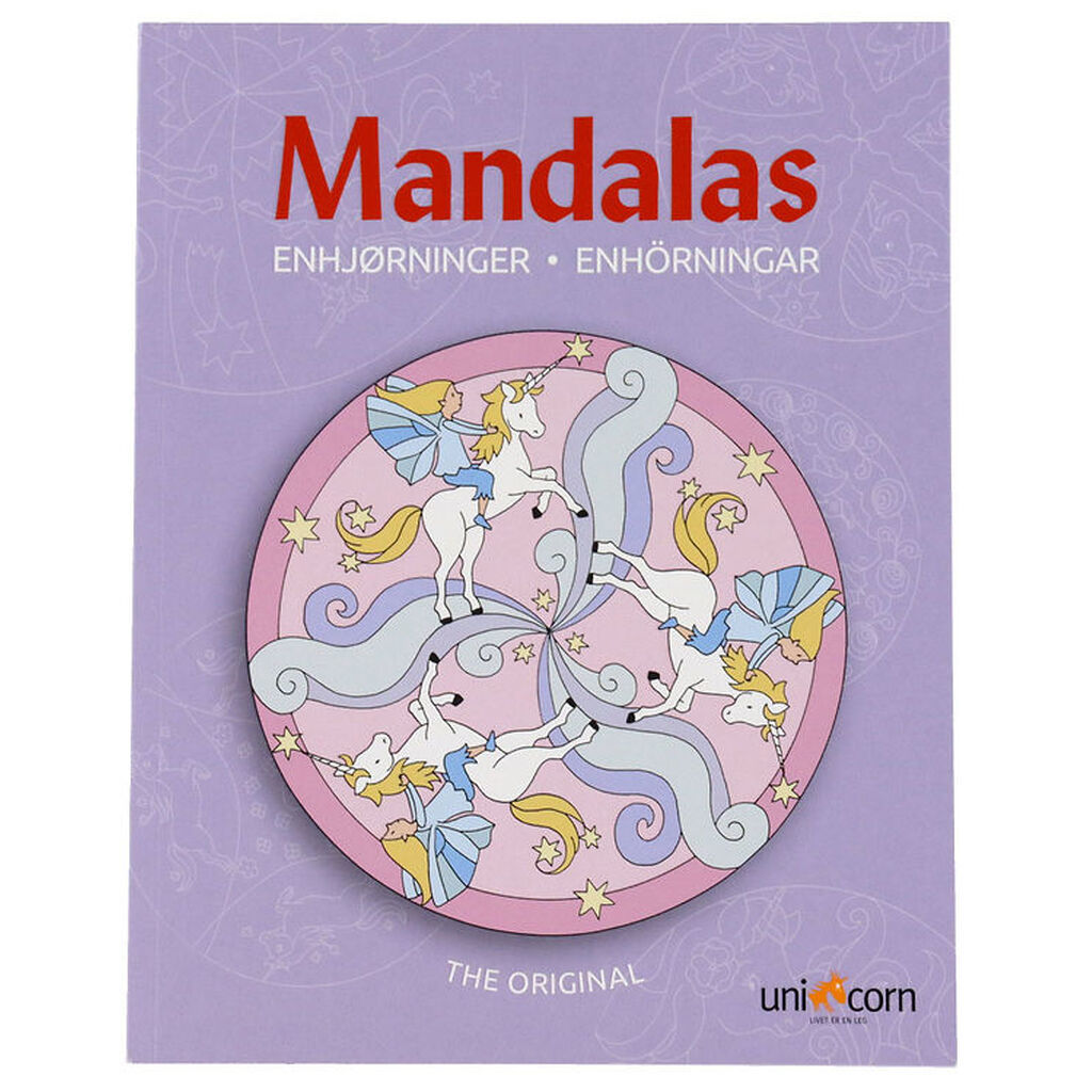 Mandalas Malebog - Enhjørninger